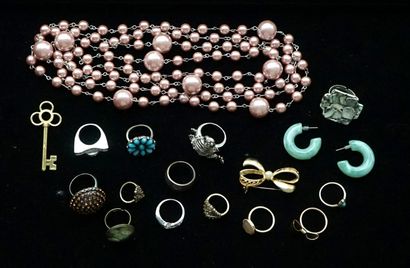FANTAISIE - SET in gold- or silver-plated...