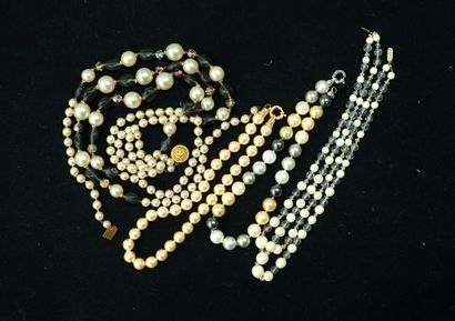 FANTAISIE - SET of 4 silver- or gold-plated...