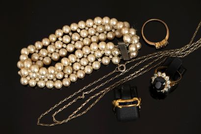 FANTAISIE - Gilded or silver-plated metal...