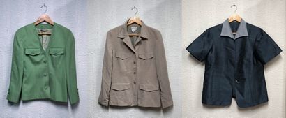 AGNES B., BALENCIAGA and anonymous - 1 beige-gray...