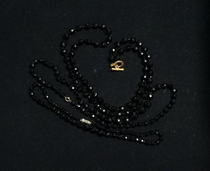 FANTAISIE - SET of 2 NECKLACES and 1 SAUTOIR...