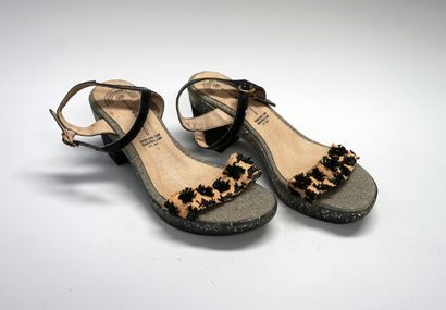 ANDREA TOKIO Collector - PAIR OF SANDALS...