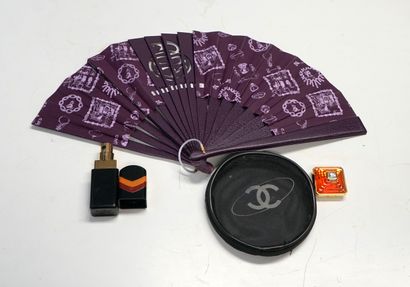 SET including 1 Boucheron plastic and purple...