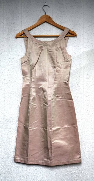 ENSEMBLE including 1 long green split skirt...