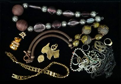 FANTAISIE - SET in gold- or silver-plated...