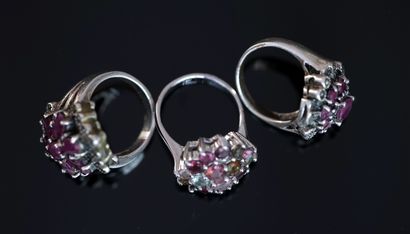 SET in 925/°° silver including 2 RINGS set...