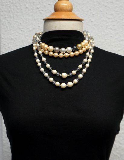 FANTAISIE - SET of 4 silver- or gold-plated...
