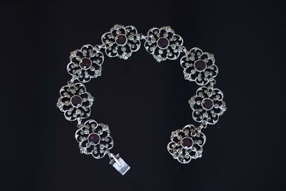 SET in silver, boar and swan hallmarks, including...