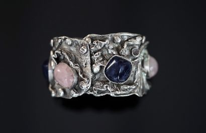 BRACELET MANCHETTE by designer in silver...