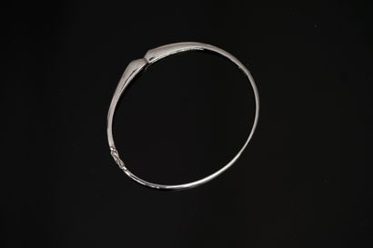 Rigid opening JONC in 925/°° silver, the...