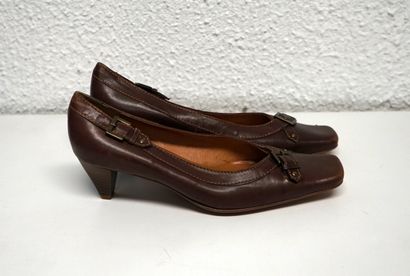 VINTAGE - SET of 4 PAIRS OF Moccasin, strappy...