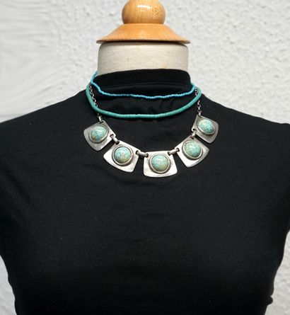 FANTAISIE - Silver-plated metal ENSEMBLE...