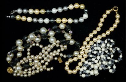 FANTAISIE - SET of 4 silver- or gold-plated...