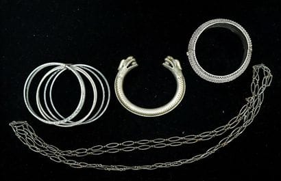 FANTAISIE - silver-plated SET including 1...