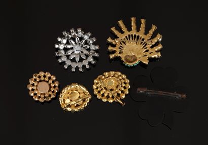 FANTAISIE - ENSEMBLE in silver- or gold-plated...