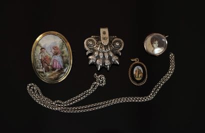 Silver and silver-gilt ENSEMBLE, boar hallmark,...
