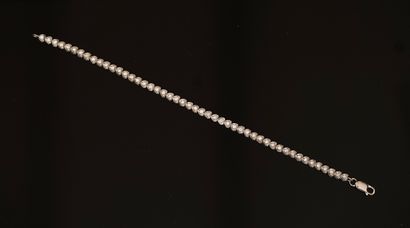 LINE BRACELET in 925/°° sterling silver,...