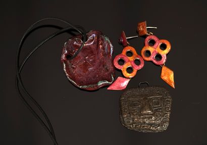 FANTAISIE - Silver-plated metal and copper...
