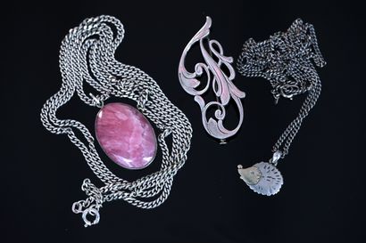 SET in 925/°° and 800/°° silver comprising...