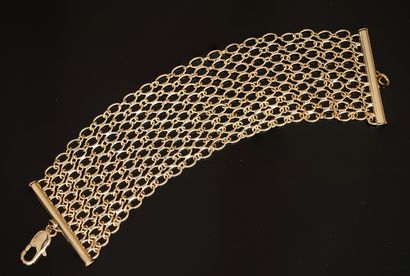 FANTAISIE - Gold-plated belt BRACELET with...