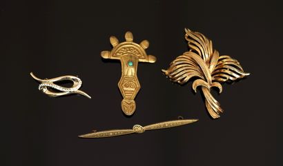 GOLDEN METAL SET including 4 PINS, spray,...