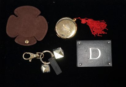 Gilded or silvered metal SET including 3...