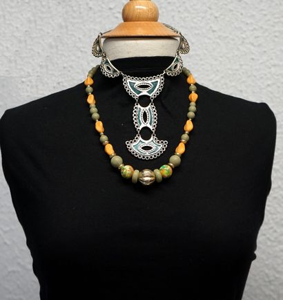 FANTAISIE - SET of 7 silver- or gold-plated...