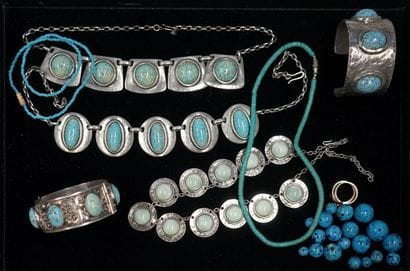 FANTAISIE - Silver-plated metal ENSEMBLE...