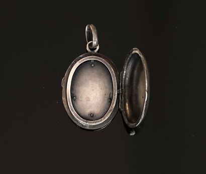 Min. 800/°° silver and 18k (750/°°°) rose...