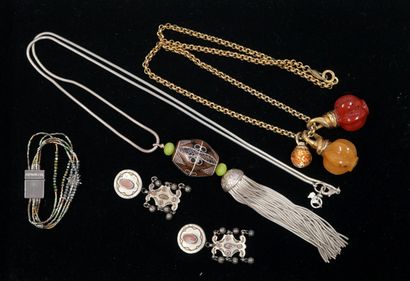 AGATHA, HIPANEMA and SCOOTER - SET in gold-...