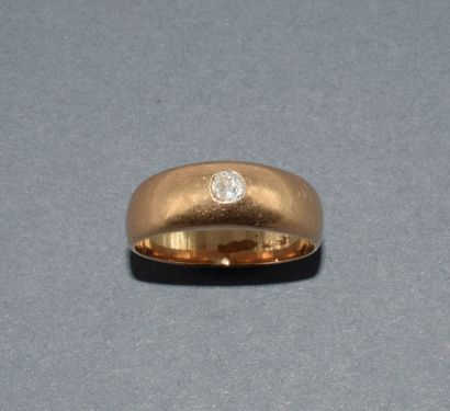 JONC ring in 18K (750/°°) yellow gold with...