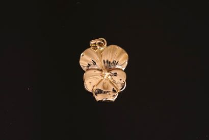18k (750/°°) rose gold eagle-pattern pendant...