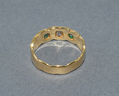 JARRETIERE ALLIANCE in 18K (750/°°) yellow...
