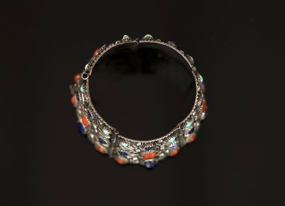 BRACELET manchette articulé et conique en...