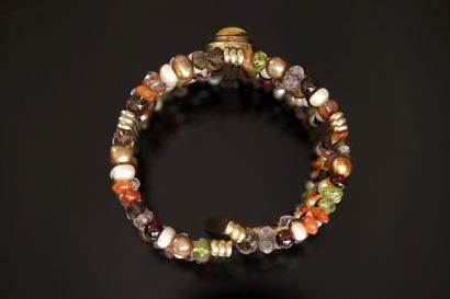 BRACELET MANCHETTE flexible ouvert formé...