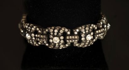 BRACELET articulé en argent min 800/°° (poinçon...