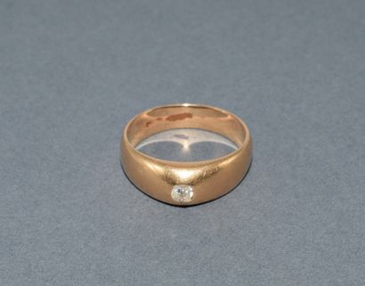 JONC ring in 18K (750/°°) yellow gold with...