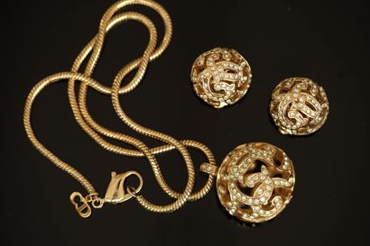 CHRISTIAN DIOR, Germany - DEMI PARURE in...