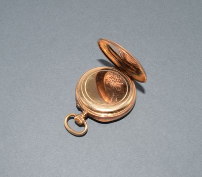 18K (750/°°) yellow gold collar WATCH with...