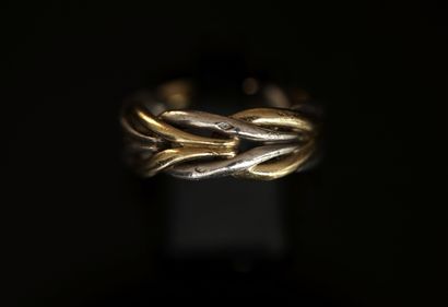 CHRISTOFLE - 18K (750/°°) yellow gold and...