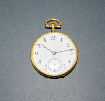 GOUSSET WATCH in 18K (750/°°) yellow gold,...