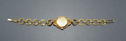 LIP - BRACELET WATCH for ladies, in 18K (750/°°)...