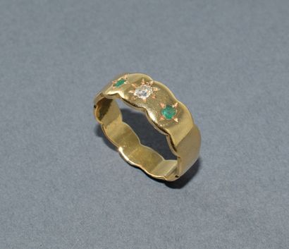 JARRETIERE ALLIANCE in 18K (750/°°) yellow...