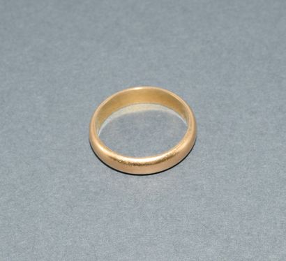 ALLIANCE en or jaune 18k (750/°°) poinçon...