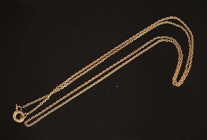 FINE CHAIN in 18K (750/°°) yellow gold with...