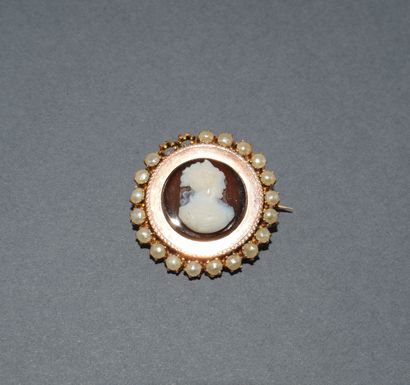 18K (750/°°) yellow gold eagle head hallmarked...