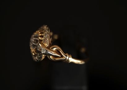 18K (750/°°) yellow gold and min. 850/°°...