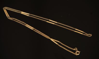 18k (750/°°) yellow gold chain with eagle...