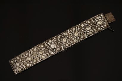 RIBBON BRACELET in silver min 800/°° swan...