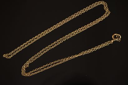 FINE CHAIN in 18K (750/°°) yellow gold with...